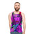 Unisex Grace Jones inspired LGBTQ pride tank top - men