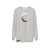 Crescent Moon Sweatshirt - Cosmic Fashion Apparel - hanging