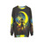 Celestial Moon Art Sweatshirt - hanging