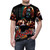 Retro horror arcade shooter zombie t-shirt with Japanese-inspired artwork - men front