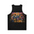 Vibrant Soul Train Retro Unisex Tank Top - Back