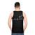 Golfing Heartbeat Unisex Tank Top - men back