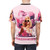 Unisex T-shirt inspired by the 2023 Barbie and Oppenheimer movies, featuring a unique AOP (all-over print) design. - men back