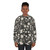 Lunar Pattern Eclipse Sweatshirt with celestial, witch, and witchy design - women
