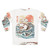 Sharkiri sushi anime-style sweatshirt - Back