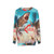 Shark Eater Sweatshirt featuring a ferocious shark design - hanging