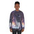 Cosmic galaxy print sweatshirt - women