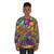 Consciousness sweatshirt with psychedelic and spiritual design - women