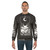 Spooky coffee-themed sweatshirt with gothic and occult design elements - men