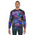 Lucario sweatshirt with furry, vaporwave, and cartoon design - men