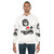 Stylish graphic sweatshirt with modern design - men