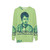 Otis Milburn Sex Education Green Sweatshirt - hanging