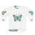 Monarch butterfly printed on a cozy sweatshirt