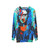 Mona Lisa Glam Night Sweatshirt with Iconic Pop Art Design - hanging