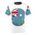 Tuvalu Countryball Design T-Shirt
