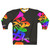 Love Ai Japanese Calligraphy Sweatshirt with Kanji Art and LGBTQ Pride Design