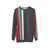 Mod Stripes Sweatshirt - Retro 60s 50s Inspired Fashion - hanging