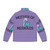 Mother of Mermaids Puffer Jacket featuring a mermaid design - Back