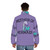 Mother of Mermaids Puffer Jacket featuring a mermaid design - men back
