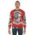 Spooky Santa Sweatshirt with Nightmare Before Christmas Motif - men