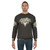 Scared Harley Skull Poe Wings Sweatshirt featuring the Harley Poe logo and artwork - men