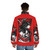Branwen Twins RWBY Puffer Jacket featuring Raven and Qrow Branwen in an omen and luck themed design - men back