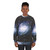 Cosmic Location Sweatshirt featuring a galaxy design - women