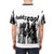 Retro Ausrock Music T-shirt with Daddy Cool Inspired Design - men back