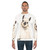Llama sweatshirt with nature-inspired design - men