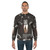 Salvador Dali surreal portrait on a black sweatshirt - men