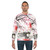 Sakura Cat Sweatshirt, featuring a cat design with cherry blossoms - men