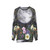 Midnight In The Garden II Floral Nature Sweatshirt - hanging