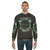 Midkorg Crisis Techno Sweatshirt with Leaves and Plants Design - men