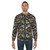 Australian native bugs and insects lino print sweatshirt - men