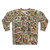 Michelangelo's Sistine Chapel painting on a sweatshirt - Back