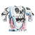 Lil Peep Skull Design Die Sweatshirt - Back