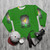 RPM Green Ranger Superhero Power Rangers Sweatshirt - flat lay