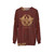 Vintage Roman Empire Emblem Gold Sweatshirt - hanging