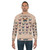 LGBTQ pride sweatshirt with colorful butterflies design - men