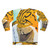One Piece Sweatshirt Featuring Rob Lucci's Zoan Leopard Transformation - Back