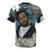 Tribute ODB Graffiti Inspired T-shirt with Ol' Dirty Bastard Portrait - Back