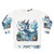 Legendary Frostfire Dragon and Fantasy Fish Sweatshirt - Back