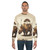 Rhinoceros sweatshirt with floral and botanical design - men