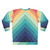 Retro Chevron Gradient Sweatshirt - Back