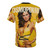 Vintage-style t-shirt featuring iconic 1970s supermodel Gia Carangi on the cover of Cosmopolitan magazine - Back