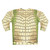 Reptilian belly pattern sweatshirt with scale design - Back
