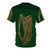 A high-quality t-shirt featuring a beautiful illustration of the iconic Irish Celtic harp, a symbol of Irish culture and heritage. - Back