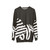 Zebra Pleco Freshwater Fish Sweatshirt - hanging