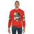 Urban red sweatshirt for boys - men