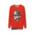 Urban red sweatshirt for boys - hanging